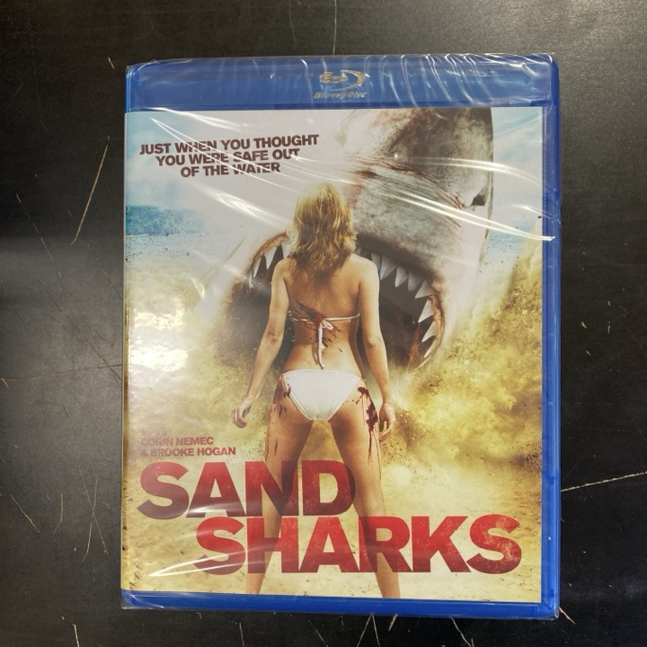 Sand Sharks Blu-ray (avaamaton) -kauhu/komedia-